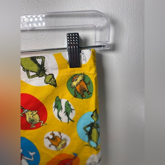 Dr. Seuss Handmade Sleeping Pants By GIGI/JO ANN CHUNN Christmas Pants Size YL - Picture 6 of 7